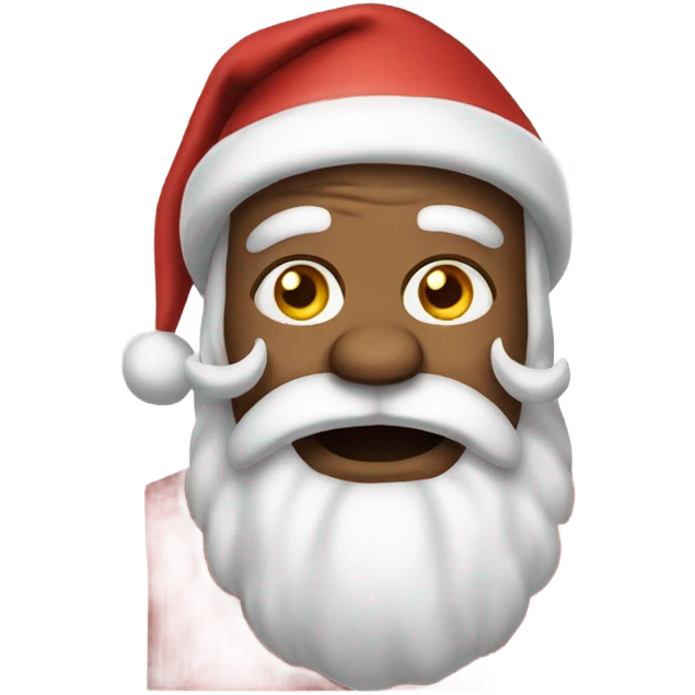 Ugly Santa  emoji
