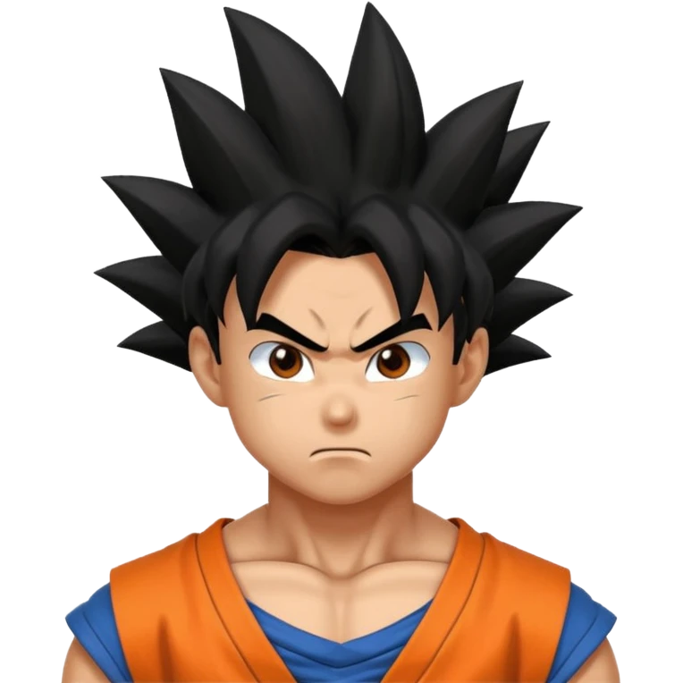 Goku from anime  emoji