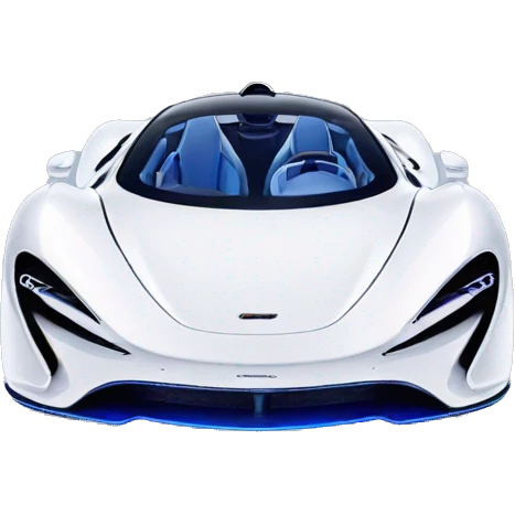 mclaren speedtail with dropbox logo in background emoji