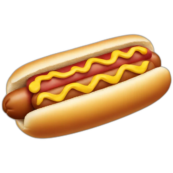 hot dog emoji