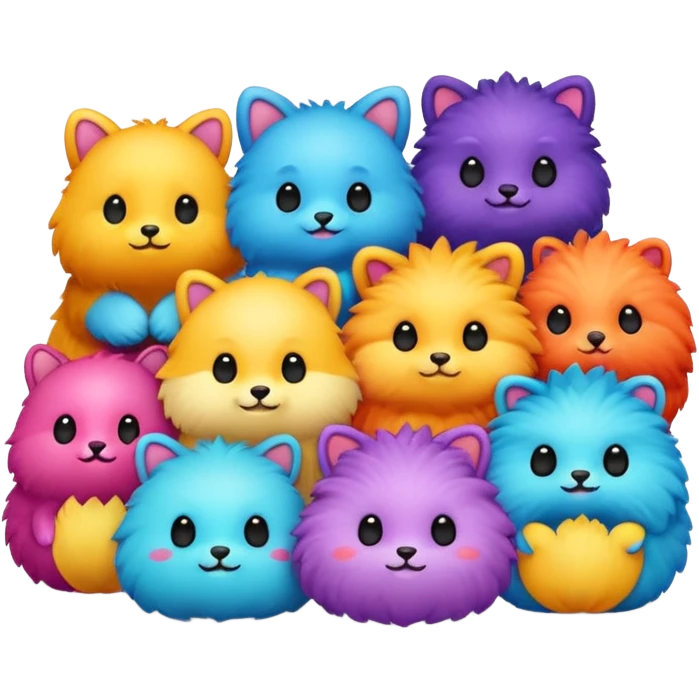 Cute critters emoji