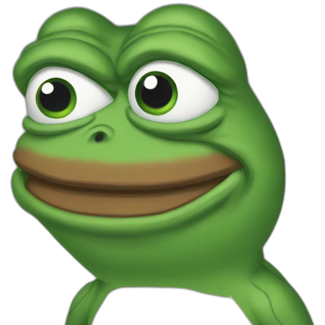 pepe frog hyper sad emoji
