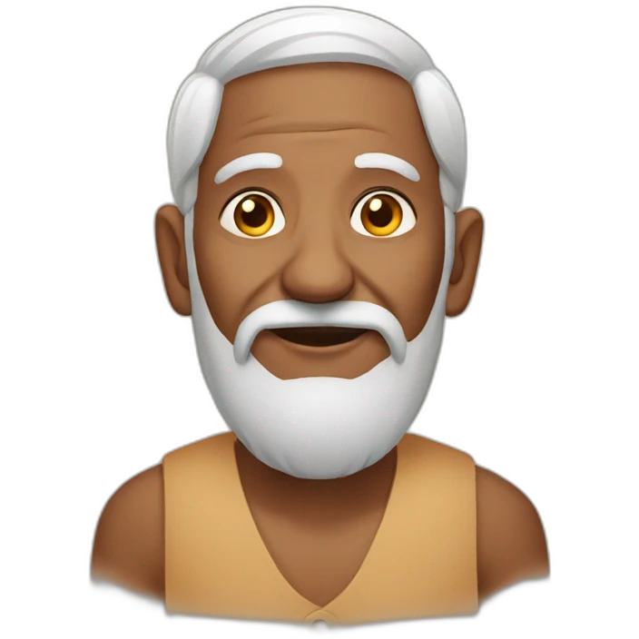 indian grandfather emoji