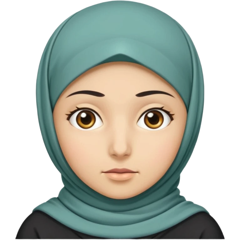 Hijab with bomb emoji