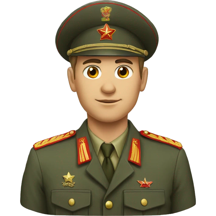 the USSR Soldier emoji