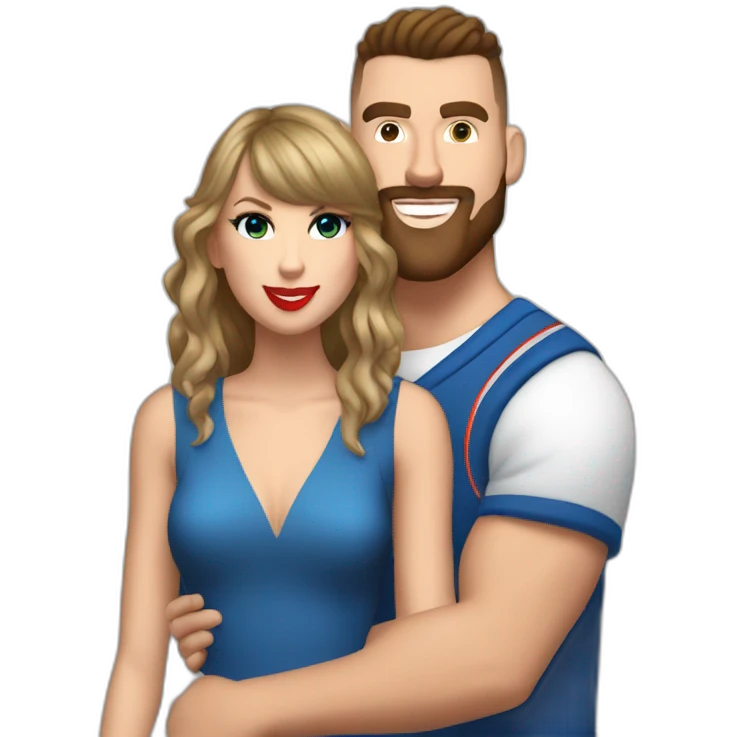 Taylor swift and travis kelce emoji
