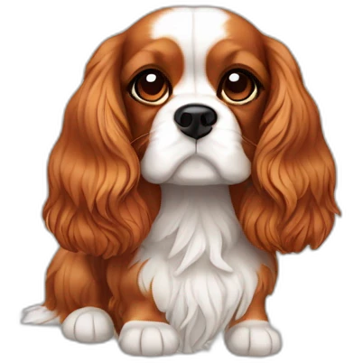 cavalier king charles spaniel emoji
