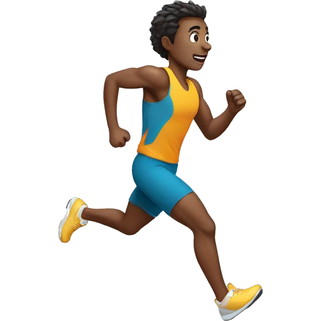 running emoji