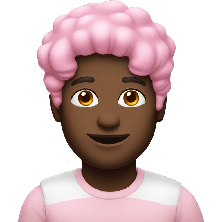 Marshmallow pink emoji