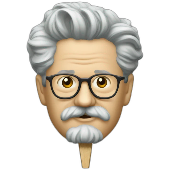 Leon Trotsky ice pick emoji