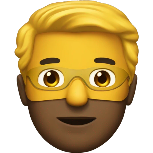 Mustard superhero emoji