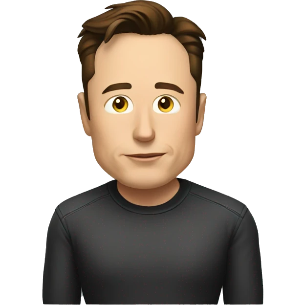 elon musk thinking emoji