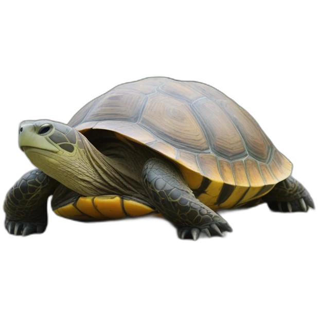 Tortue sur loutre emoji