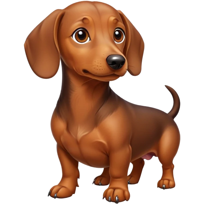 dachshund emoji