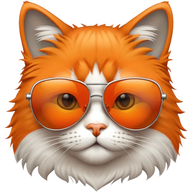 cool cat wearing sunglasses emoji