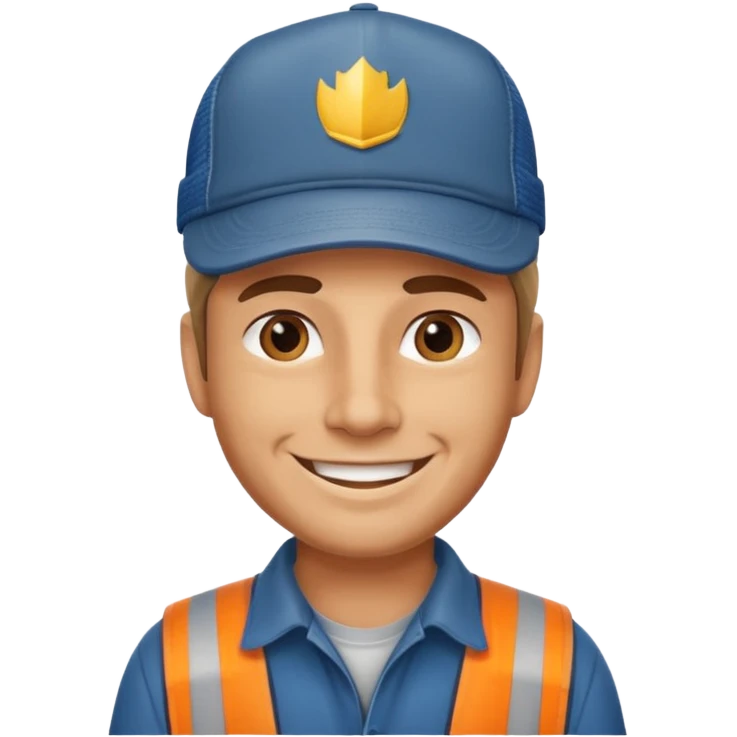 truck driver emoji