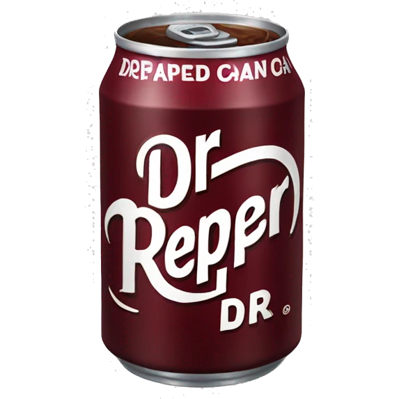 Dr pepper can icon emoji