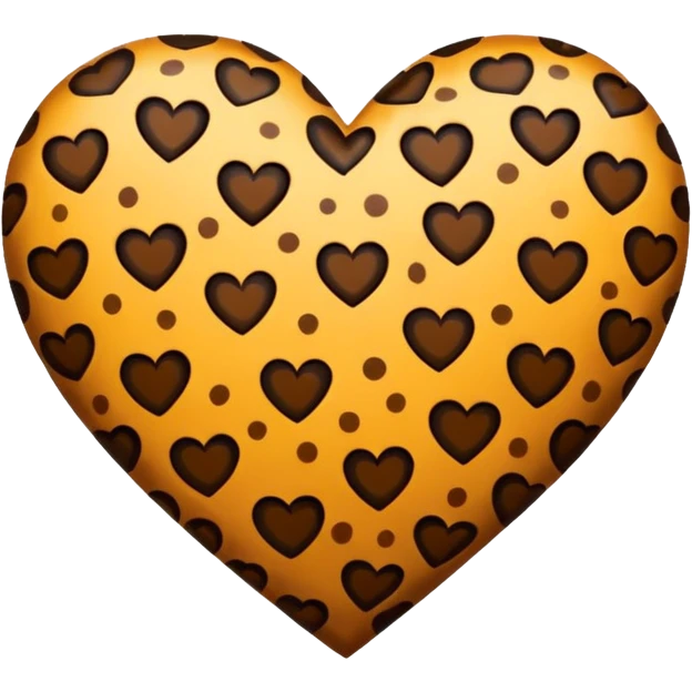 cuore leopardato emoji