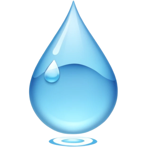 gota de agua emoji