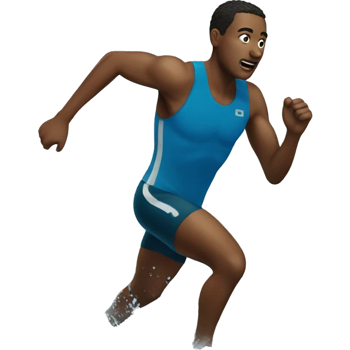 run in water emoji