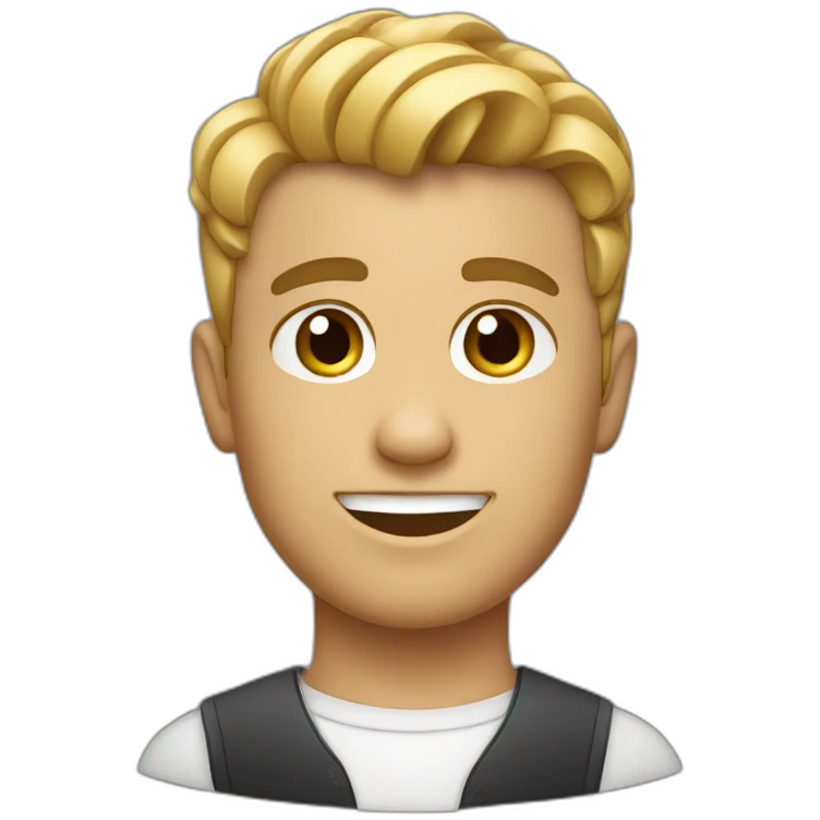 Barber boy emoji
