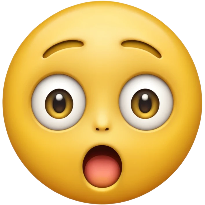 Shocking mamoji face emoji