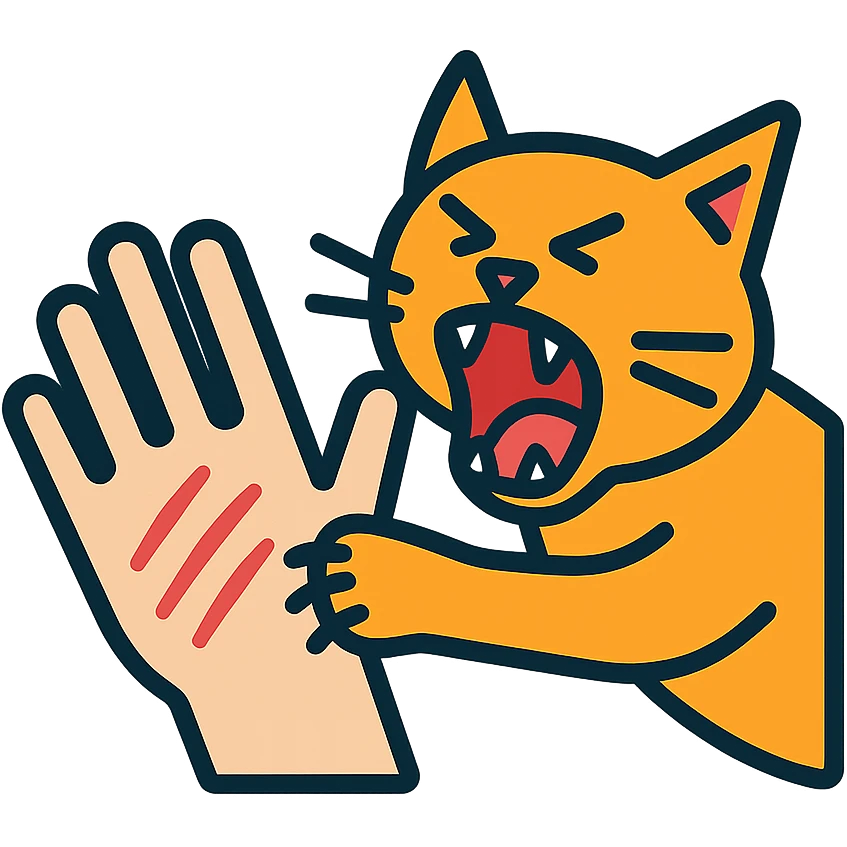 cat attack emoji