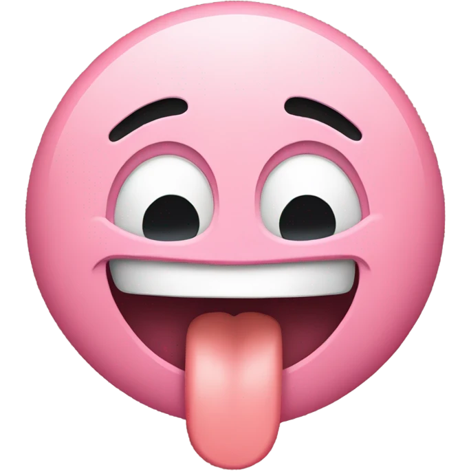 Face with tongue sticking it emoji