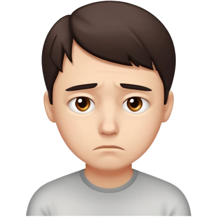sad person looking disappointed because they don't have a website for their business emoji