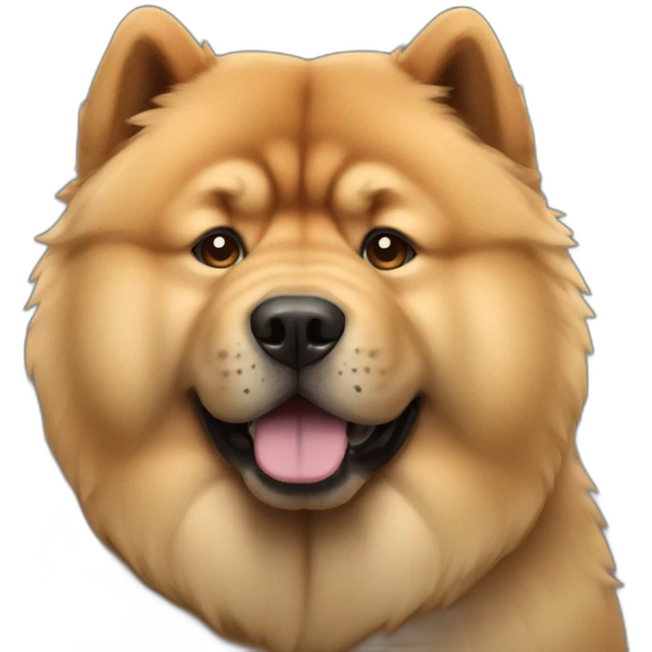 chow chow dog emoji