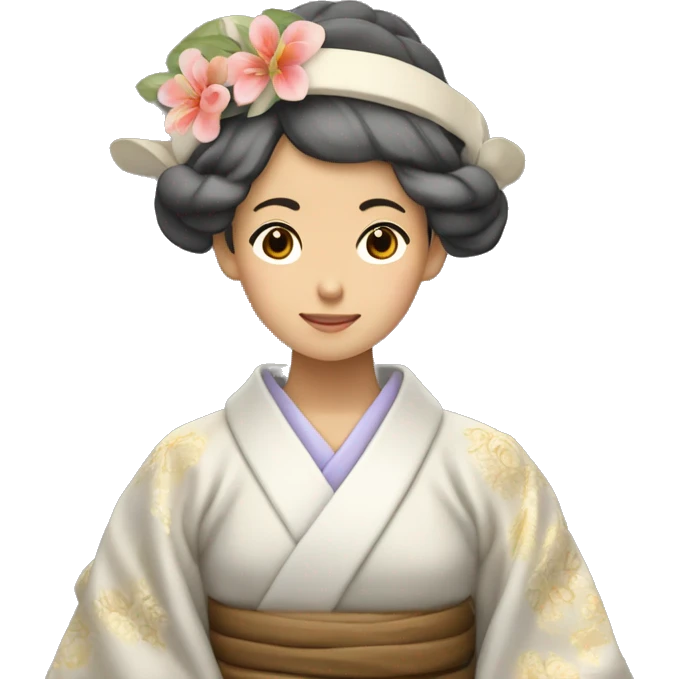 reverencia japonesa de saludo emoji