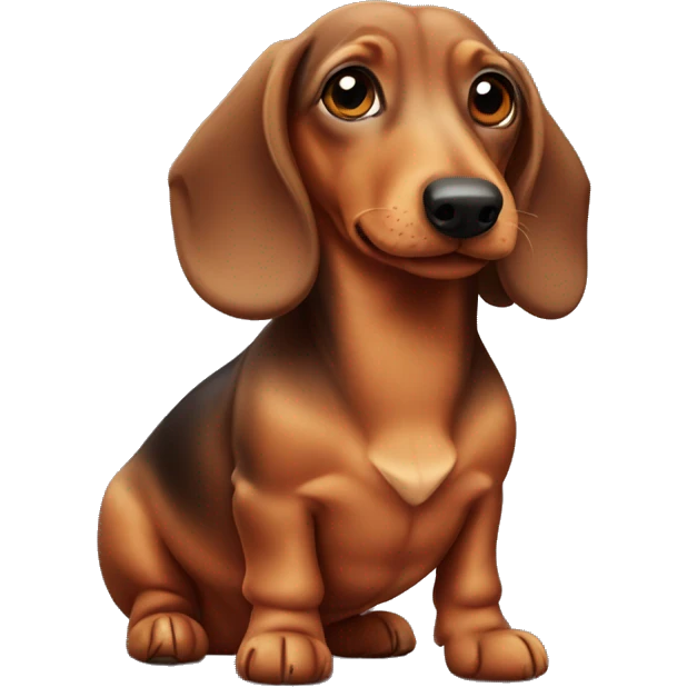 Daschund emoji