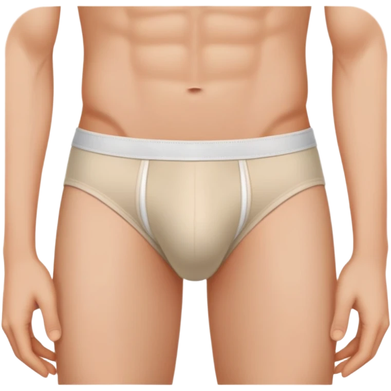 In their underwear  emoji
