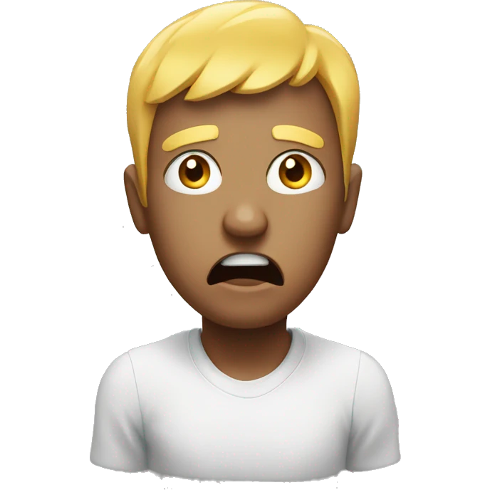 shock with thought BE ENERGETIC  emoji