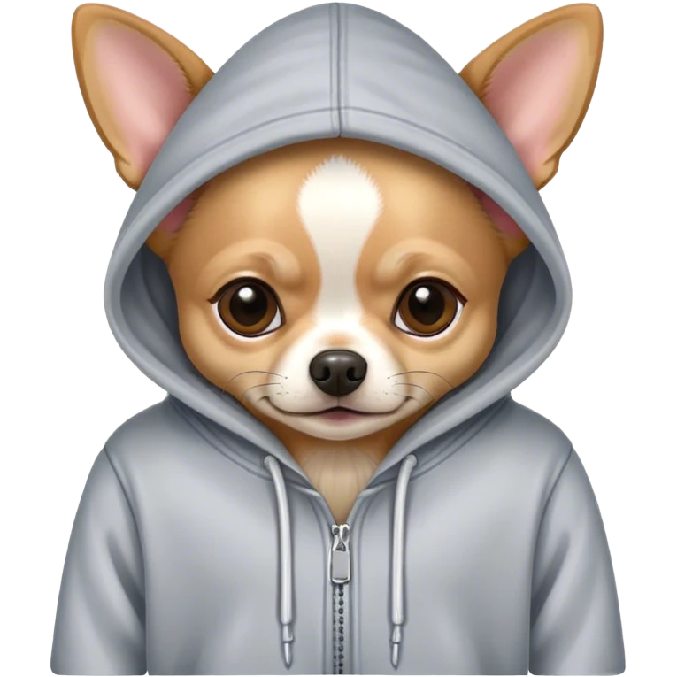  Ciwhawah with a hoodie emoji
