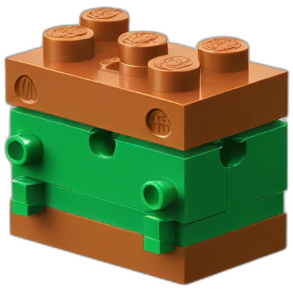 Lego brick emoji