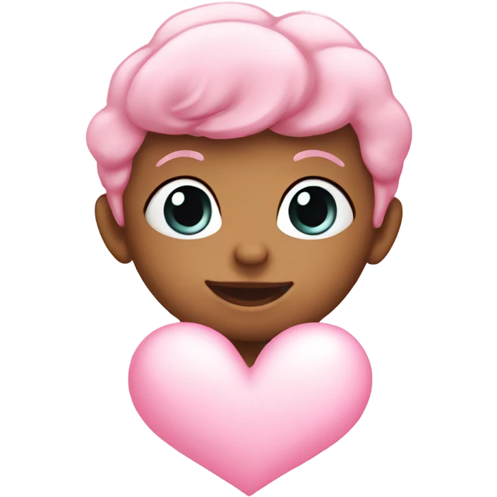 baby pink heart emoji