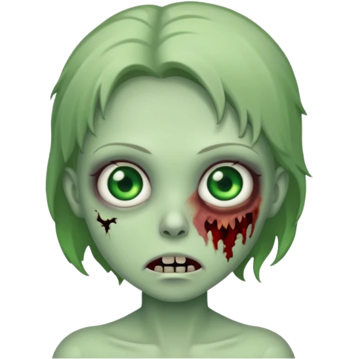 cute zombie emoji