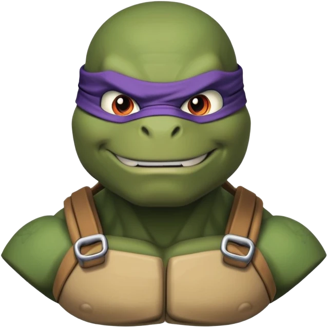 Hun from Teenage Mutant Ninja Turtles, muscular gang leader emoji