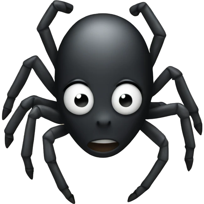 Black Spider  emoji