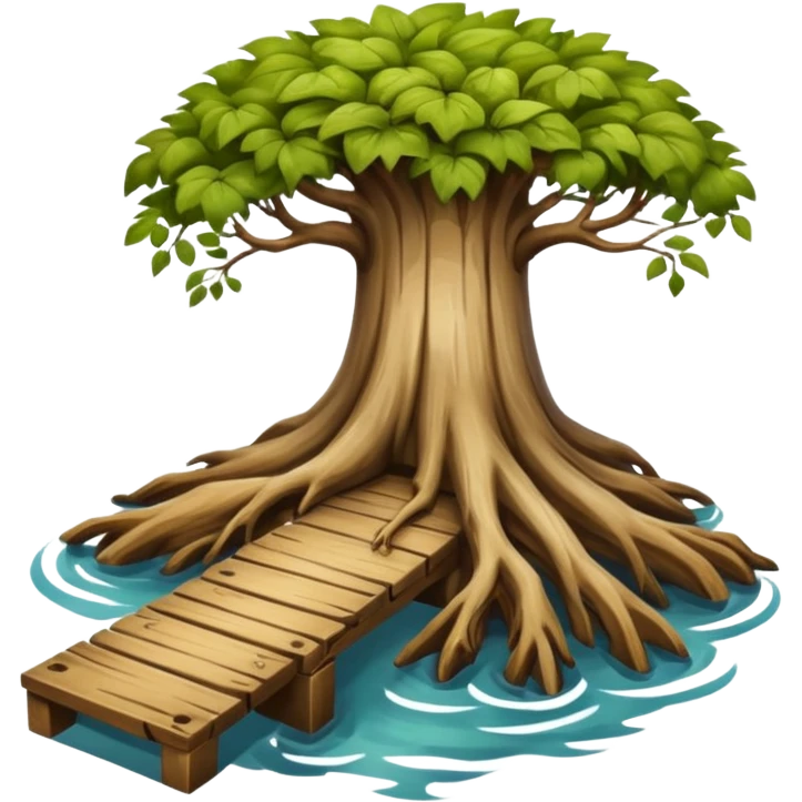 dock with deep roots emoji
