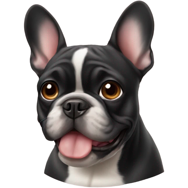 French bulldog emoji
