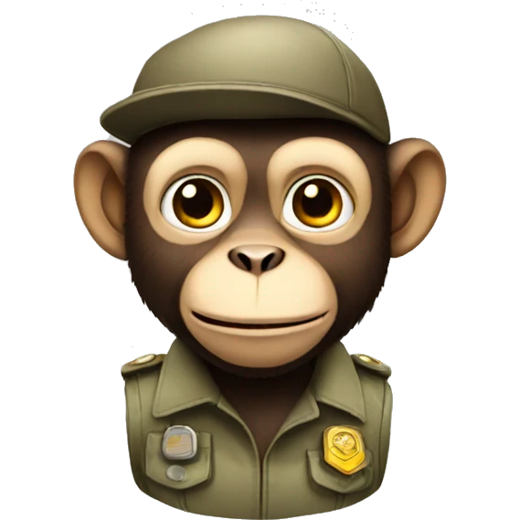 security monkey emoji