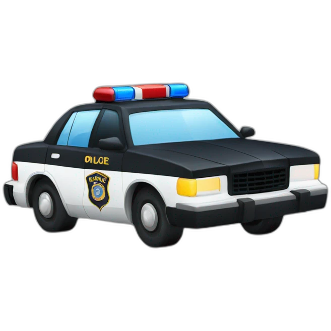 Police car emoji