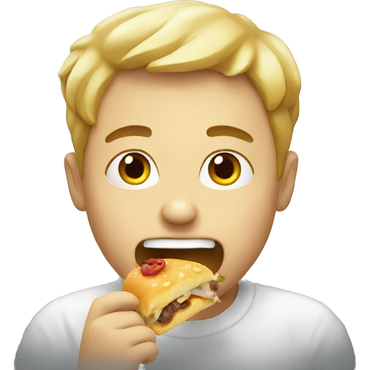 Eating emoji