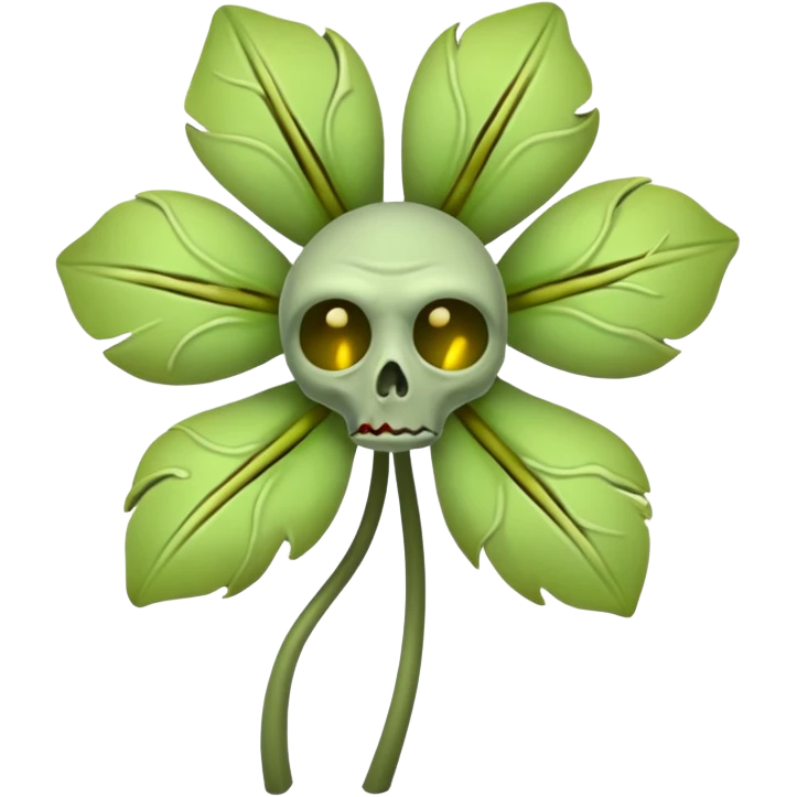zombie flower emoji
