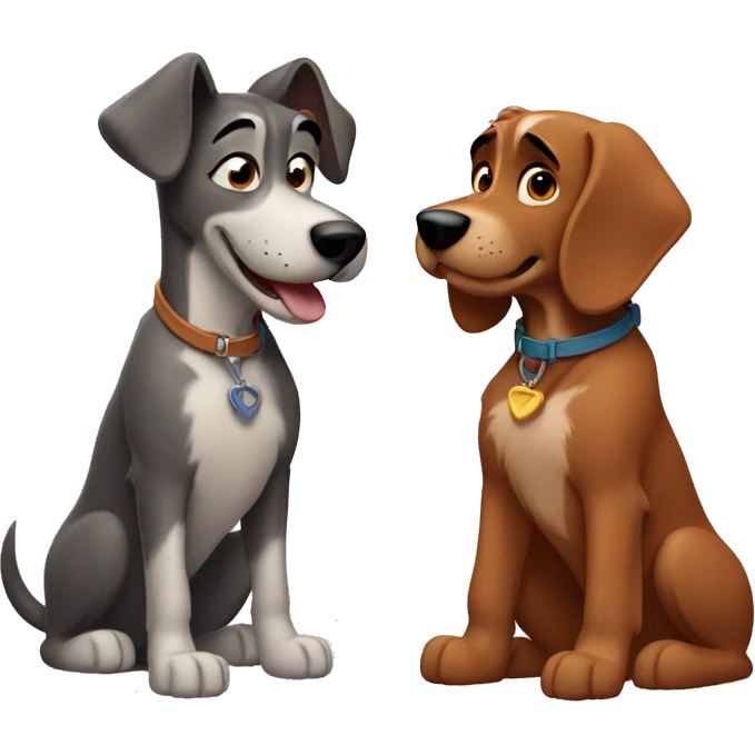 lady and the tramp emoji