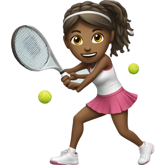 tennis girl emoji