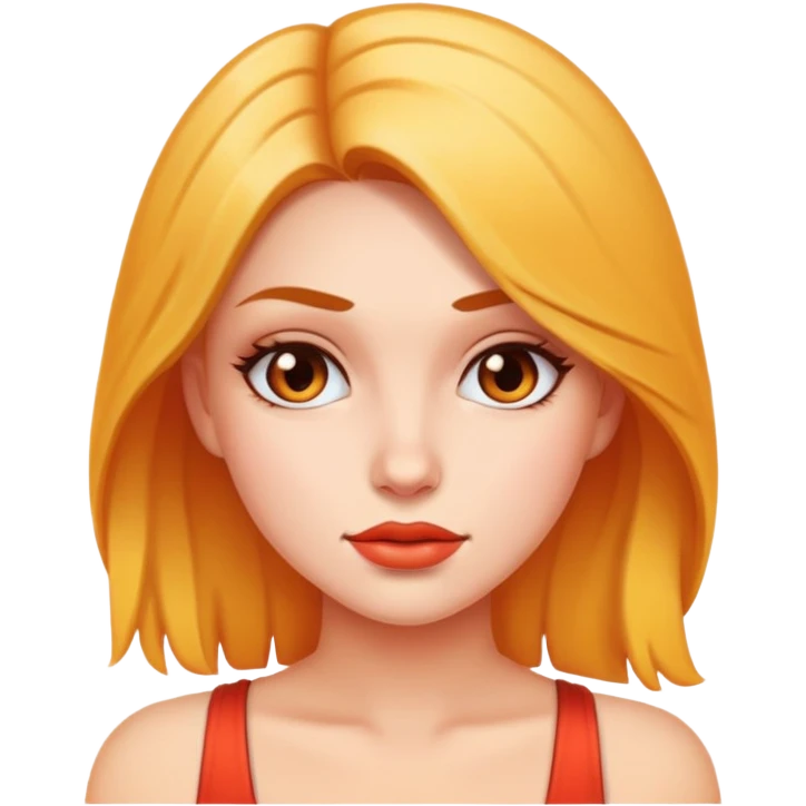 Girl who talks too much but she’s hot emoji