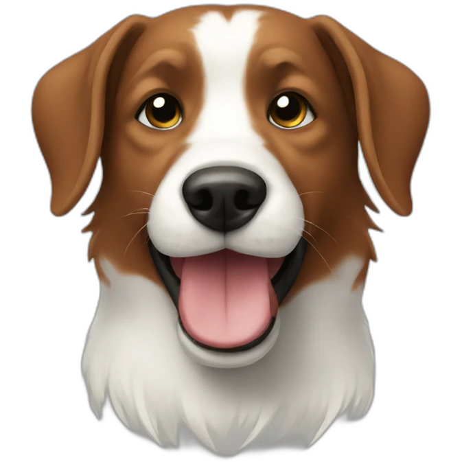 vegan dog logo emoji